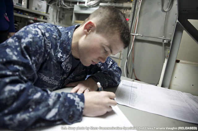 photo taken aboard the Navy vessel Kearsarge