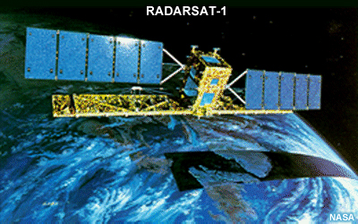 Image of RADARSAT-1 satellite